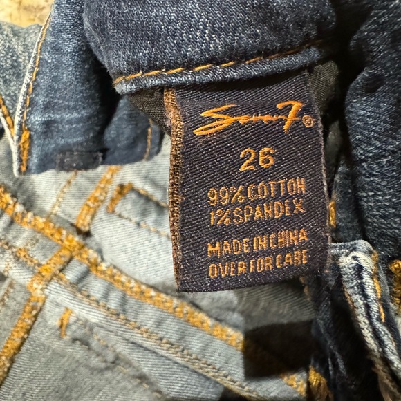 Seven7 boot cut, low rise size 26 jeans - Picture 5 of 5
